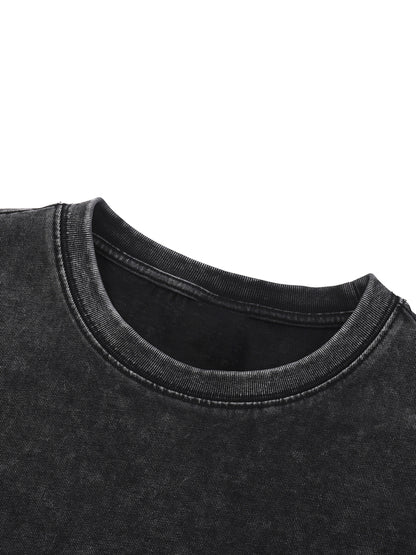 Vintage Wash Drop Shoulder T-shirt